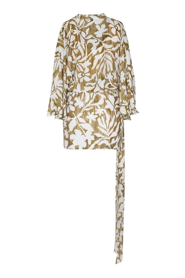 Mireya Floral Print Co-Ord Set in Green