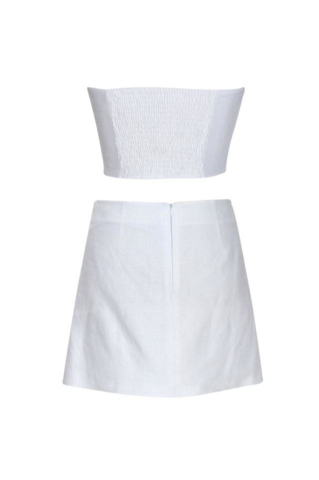 Oralia Fleur Set in White