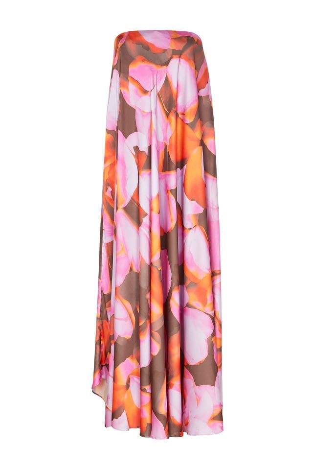 Leora Floral Print Maxi Dress