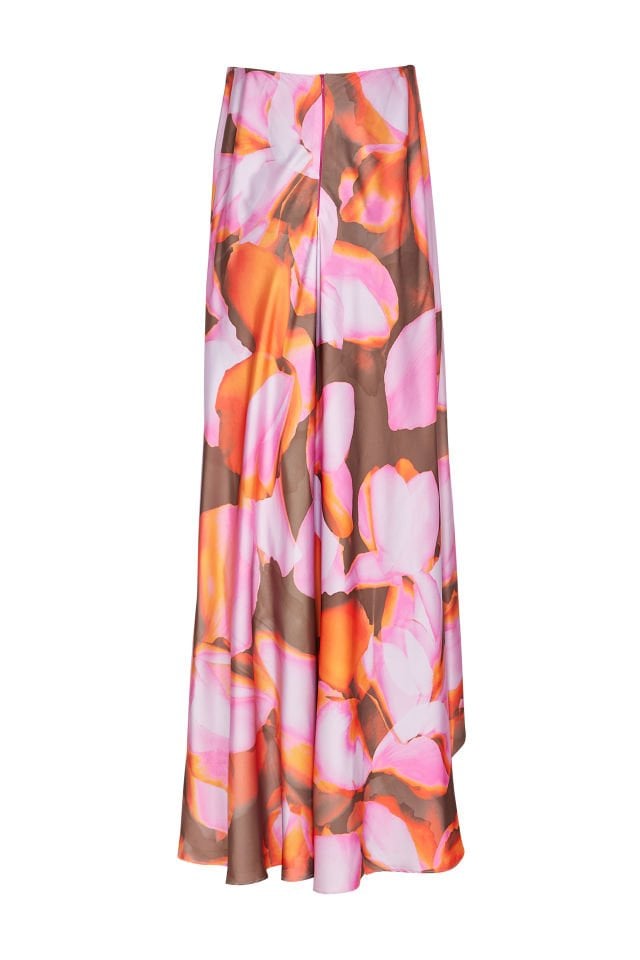 Leora Floral Print Maxi Dress