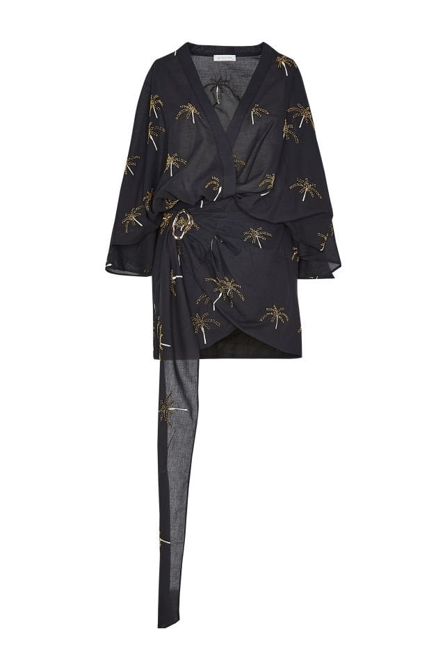 Mireya Embellished Co-Ord Set in Black