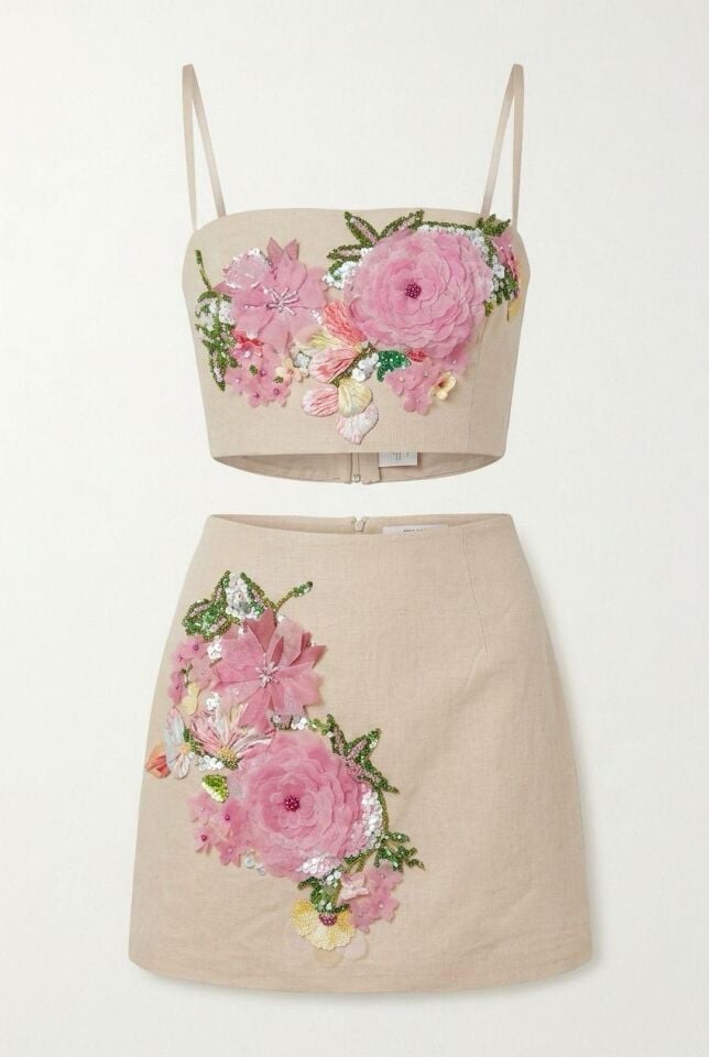 Jardin Flower Applique Set