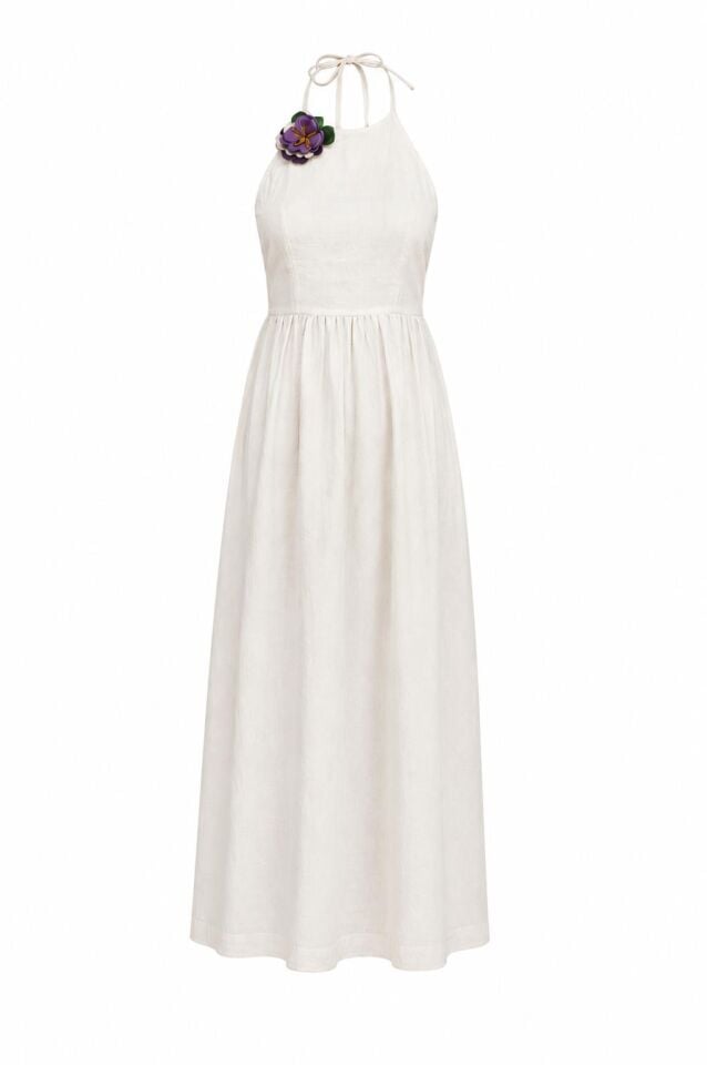 Chloe Dress in White